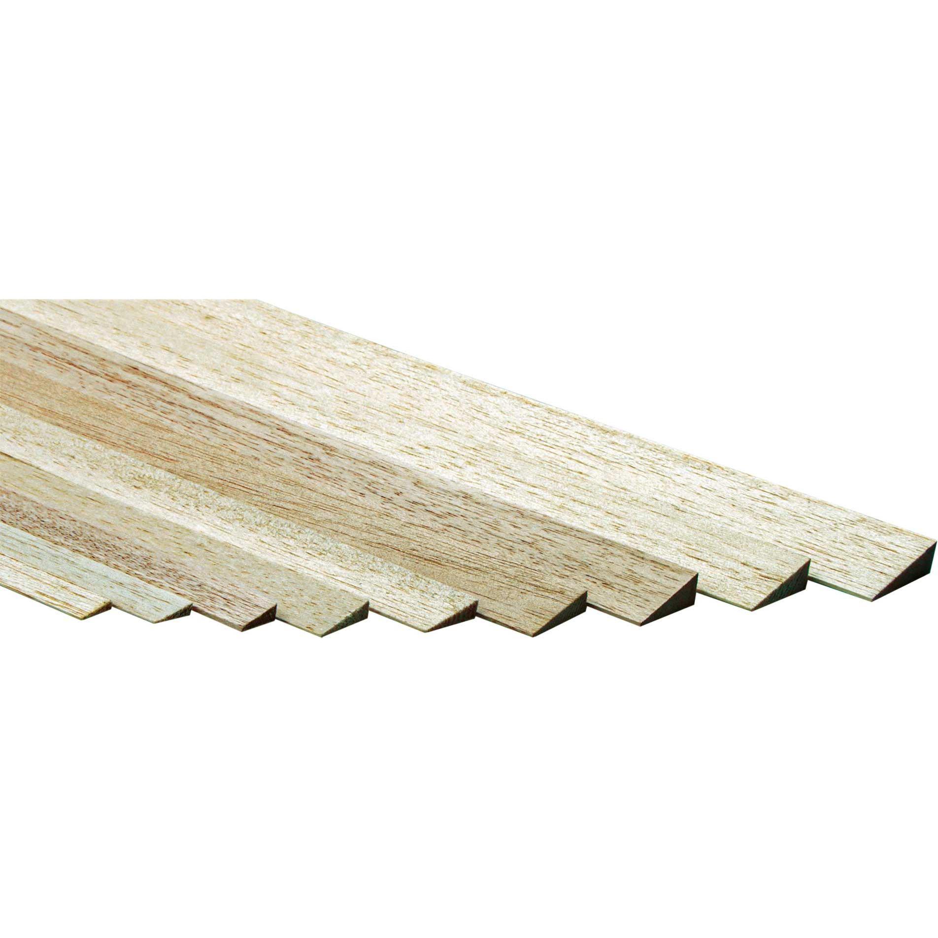 Aigner Balsa balsaendleiste 3/12mm/1lfm