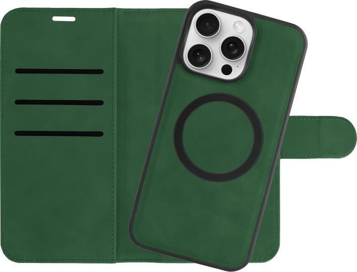 Produktbild Cazy Abnehmbare Brieftaschenhülle für iPhone 15 Pro, Abnehmbare Hülle, Magfit, 2-in-1-Design (Apple iPhone 15 Pro)