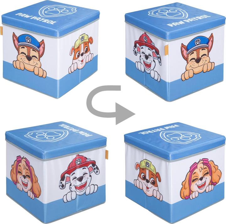 Produktbild Roba Faltbare Sitz-& Aufbewahrungsbox Paw Patrol