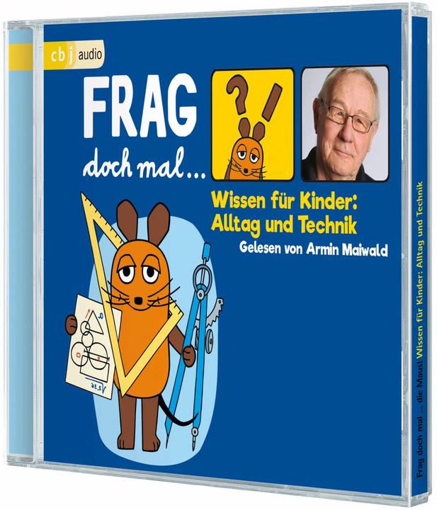 Produktbild Frag doch mal die Maus! Wissen für Kinder: Alltag und Technik (Armin Maiwald, Bernd Flessner, Deutsch)
