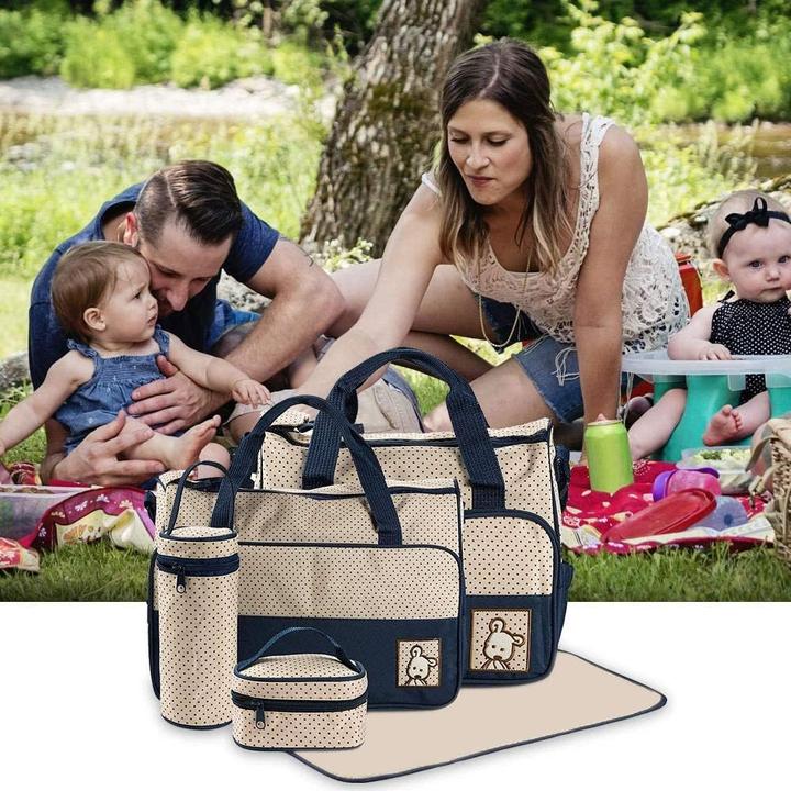 Produktbild Freesoo 5-teiliges Wickeltaschen-Set