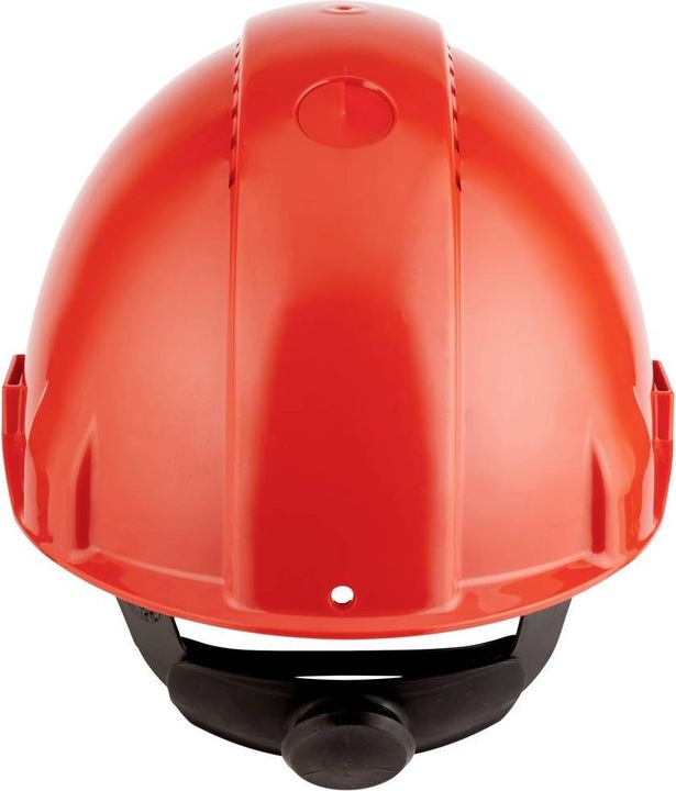 Actual product image 3M G3000NUV-RD SAFETY Helmet Red Ratchet (53 - 62 cm)