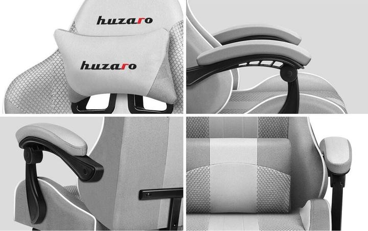Productafbeelding Huzaro FORCE 4.7 WHITE MESH Gaming Stoel