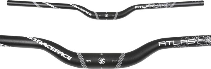 Actual product image Race Face Cintre ATLAS FR Rise 31.8mm 31.8/785mm Noir (31.80 mm)
