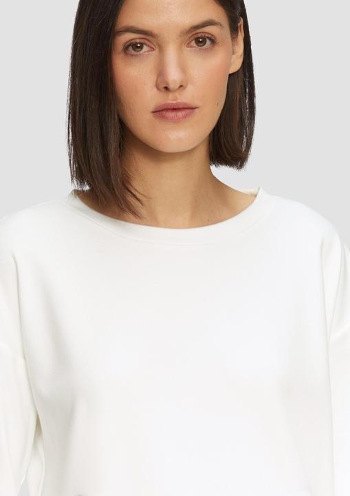 Actual product image S.Oliver Sweatshirt Sweatshirt mit Faltendetail am Ärmel (46)