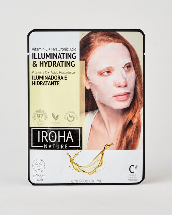 Image du produit Iroha Nature Nature - Masque Tissu Visage Éclaircissant (20 ml)