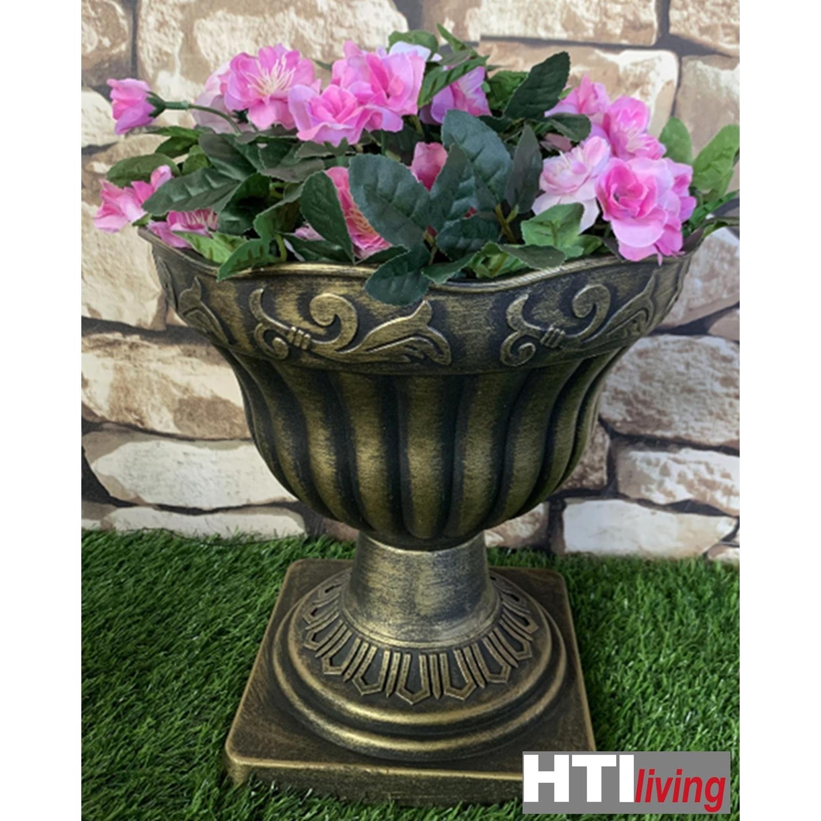 HTI-Living, Blumentopf, Blumentopf 2er Set Nessa Gold (30 cm)