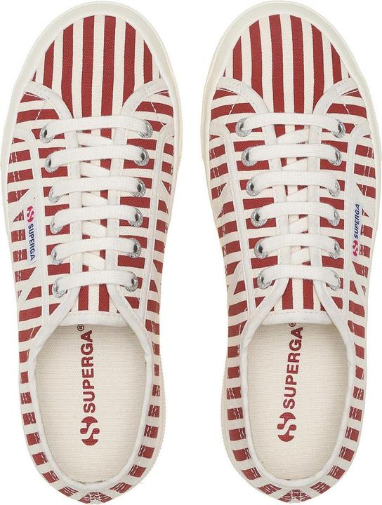 Actual product image Superga Womens/Ladies 2740 Print Stripes Trainers (38)