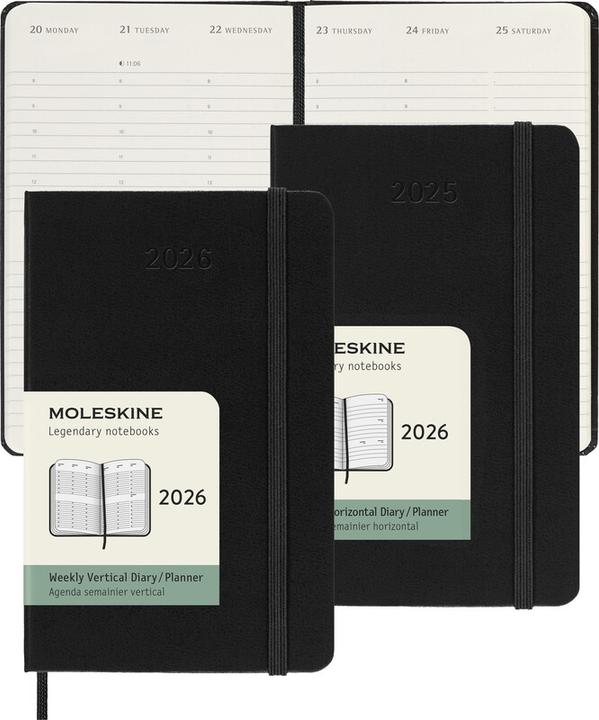 Immagine prodotto Moleskine Wochenkalender (A6, Tascabile, Inglese)