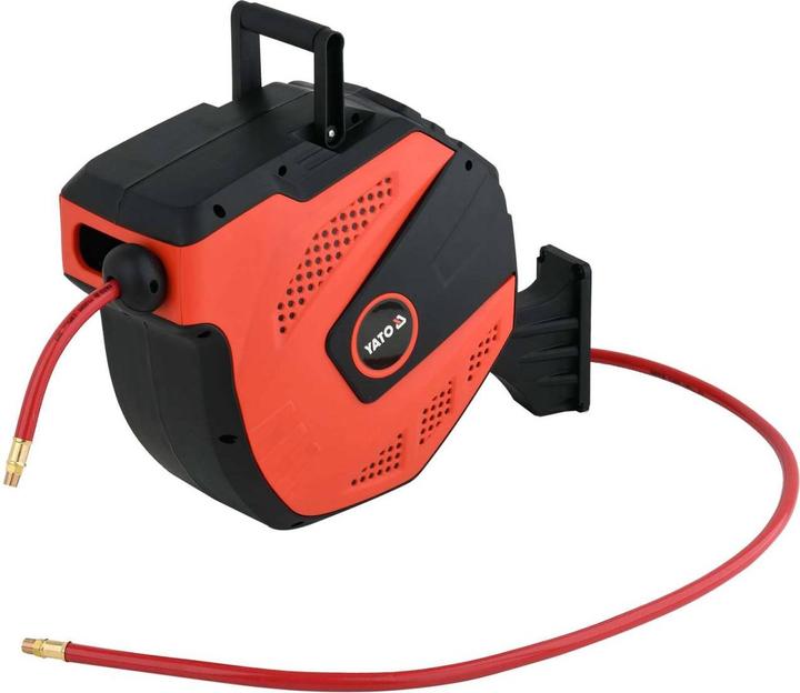 Actual product image Yato Professional Compressed Air Automatic Hose Reel 15m Ø9.5mm YT-24245