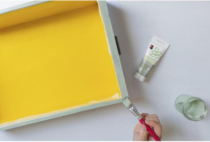 Produktbild Marabu Bastelfarbe Alkydfarbe Green Set Boho, 5 x 100 ml (500 ml)