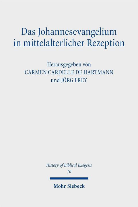 Produktbild Das Johannesevangelium in mittelalterlicher Rezeption