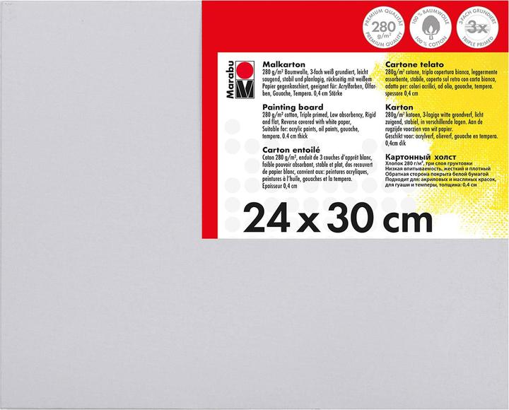Produktbild Marabu Malkarton (24 x 30 cm)