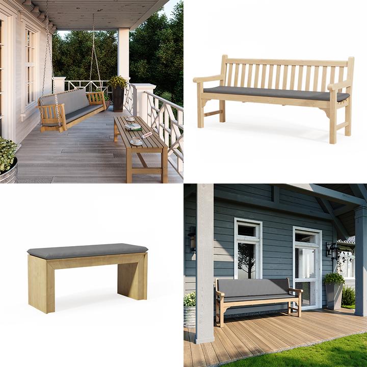Produktbild Vicco Bankauflage (120 x 40 x 6 cm)