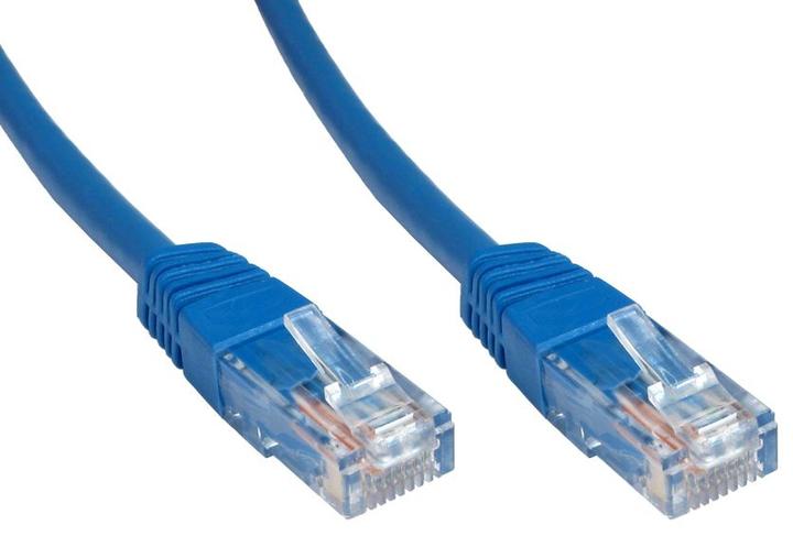 Produktbild Cables Direct 2m Cat 6 Utp Pvc Inj Mdd Cbl - Blue (U/UTP, 2 m)