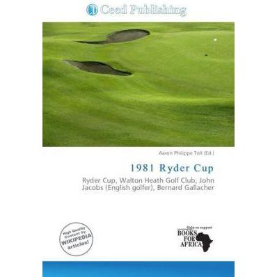 1981 Ryder Cup, Ratgeber