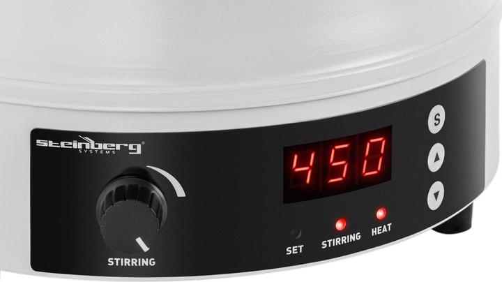 Produktbild Steinberg Magnetrührer Heizmantel Heizpilz Labor Rundkolben Digital 1000 ml 450 °C