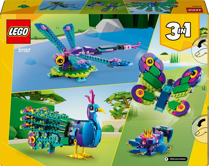 Actual product image LEGO Creator Exotic Peacock