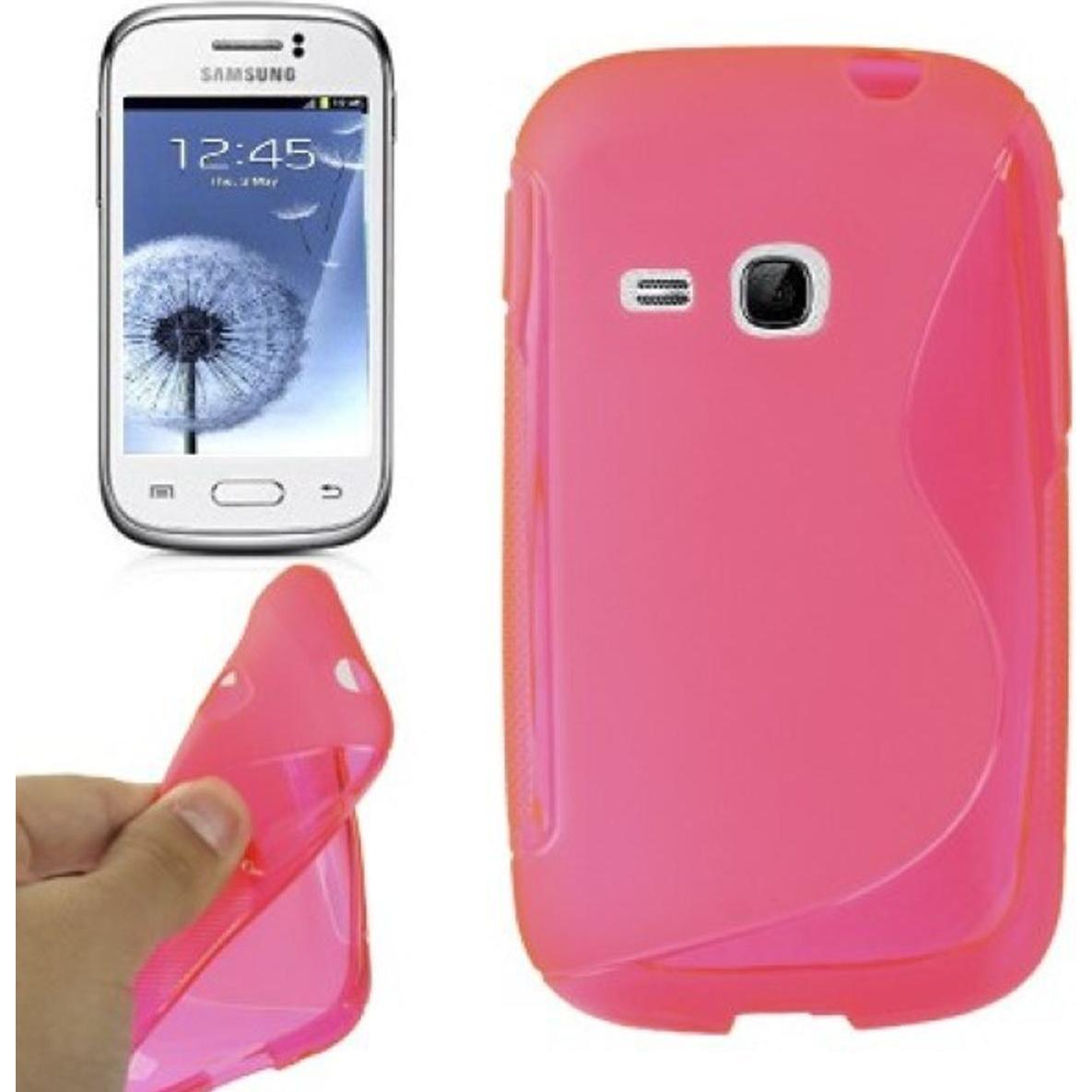 König Design Schutzhülle TPU Case für Handy Samsung Galaxy Young S6310/S6312 (Samsung Galaxy Young S6310), Smartphone Hü...