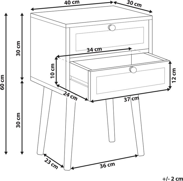 Actual product image Beliani Butte