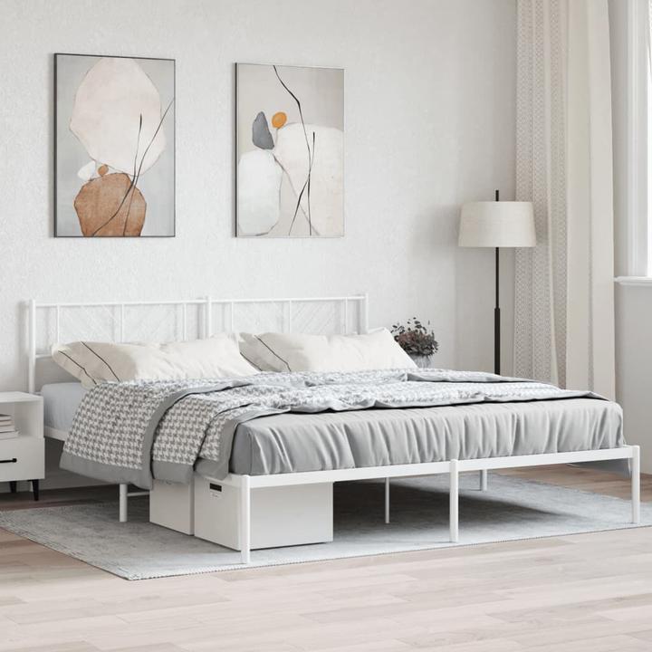 Produktbild vidaXL Metall Bettgestell (183 x 213 cm)