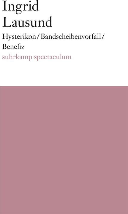 Produktbild Hysterikon / Bandscheibenvorfall / Benefiz (Deutsch, Ingrid Lausund, 2017)