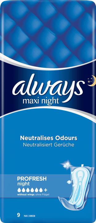 Actual product image Always Maxi Night (9 x)