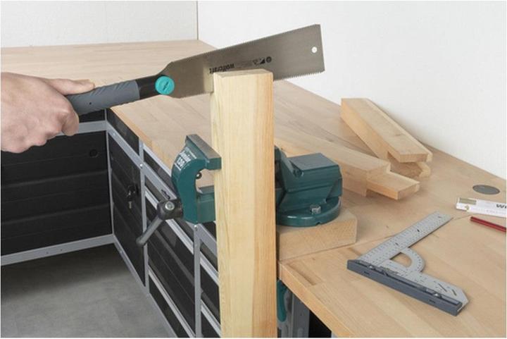 Produktbild wolfcraft 1 Japansäge doppelseitig verzahnt 240mm