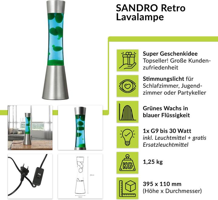 Produktbild Licht-Erlebnisse Sandro (G9)