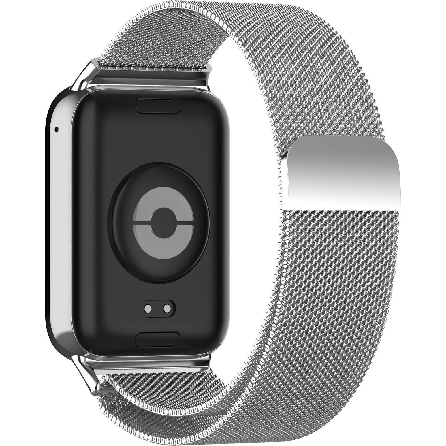 Thumbnail - Strap-it Milanaise Armband, Uhrenarmband, Silber