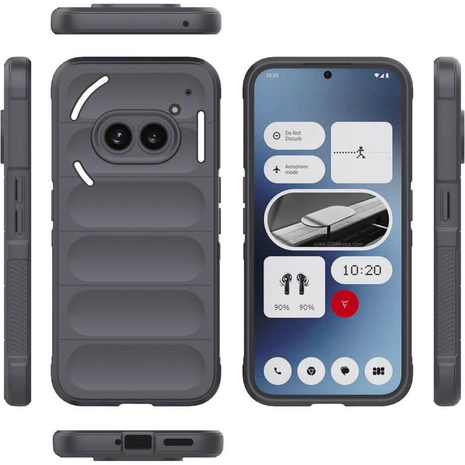 Thumbnail - Cover-Discount Nothing Phone (2a) - Rugged Protective Hülle (Nothing Phone (2a)), Smartphone Hülle, Grau