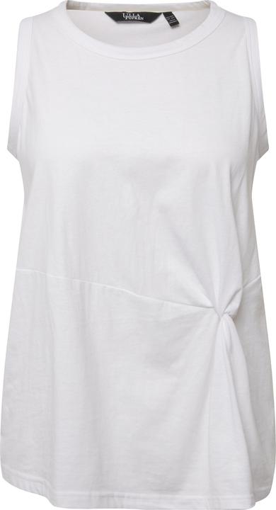 Immagine prodotto Ulla Popken Top smanicato classico con drappeggio e scollo rotondo (62)