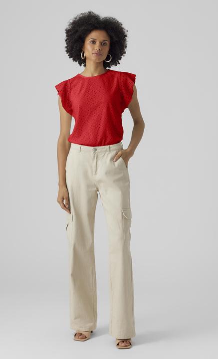 Actual product image Vero Moda Vmtassa Sl Frill Top Noos (S)