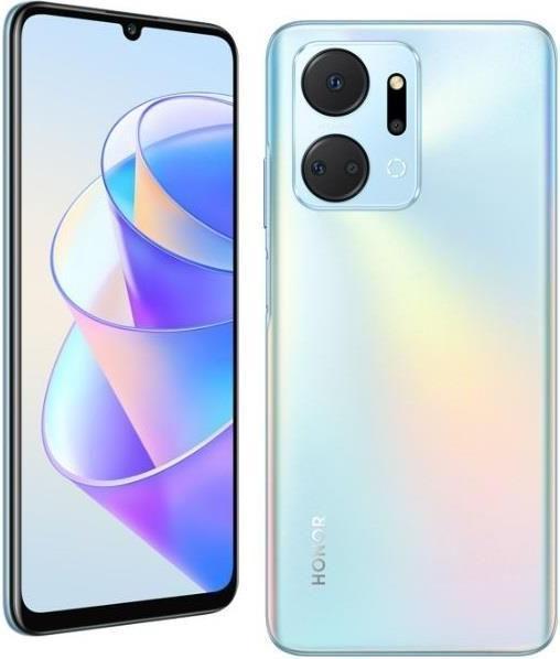 Produktbild Honor (6.74") Dual SIM Android 12 USB Type-C Silver (128 GB, Titanium Silver, Dual SIM, 5G)