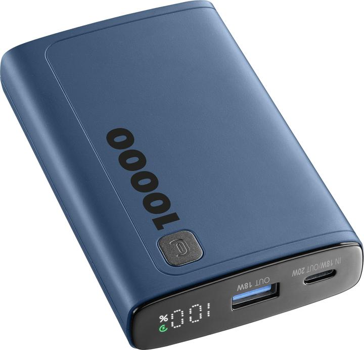 Cellularline CELLULAR L& CLL PB DISPLAY 10000 BL (10000 mAh, 20 W)