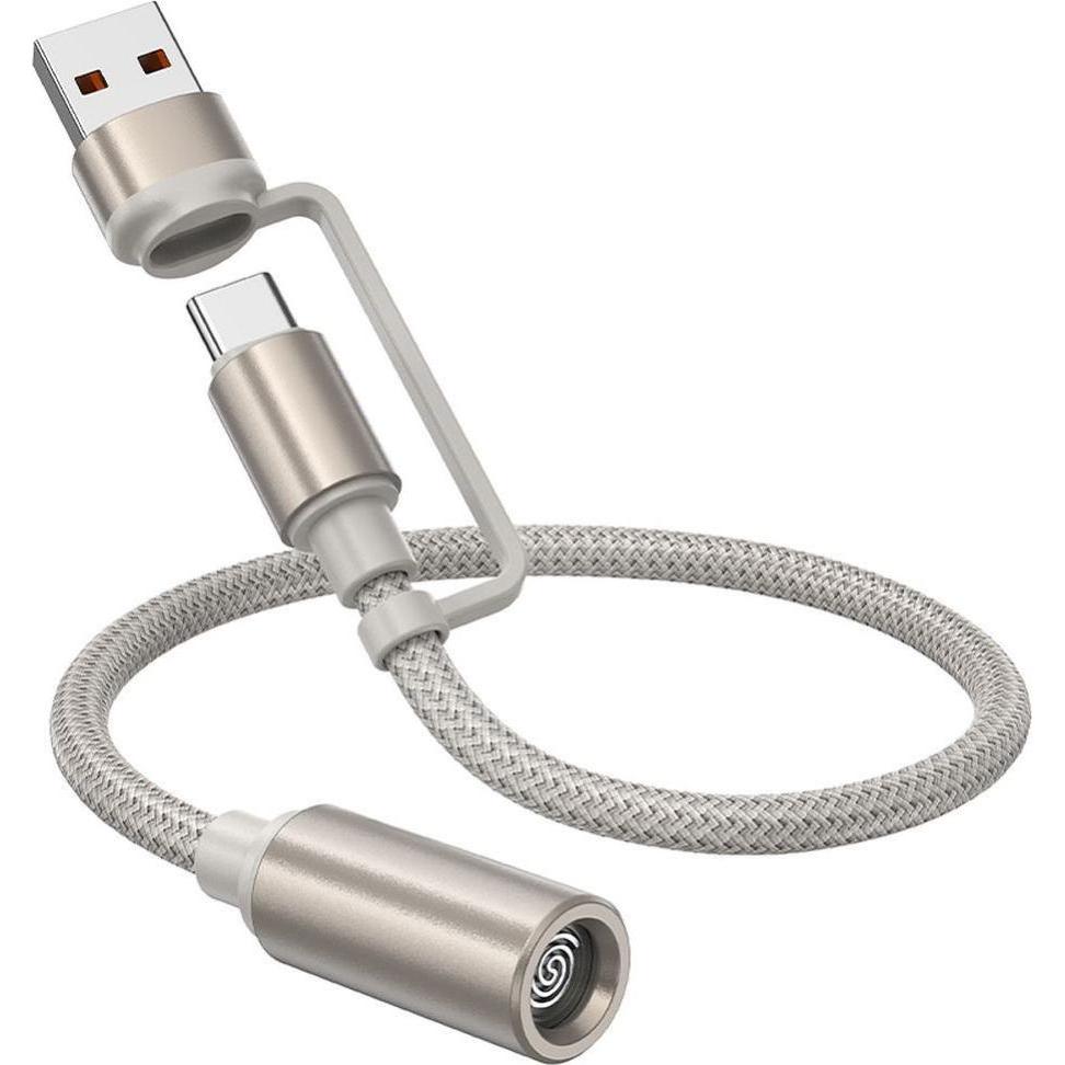 Hoco Cable cable USB A / Type C to cigarete lighter UA38B 0,3 m gold, Adattatore per auto, Oro