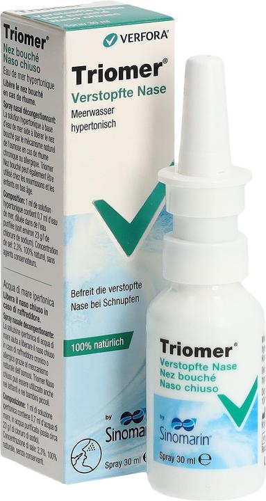 Triomer Blocked nose pocket spray 30 ml (1 Piece)