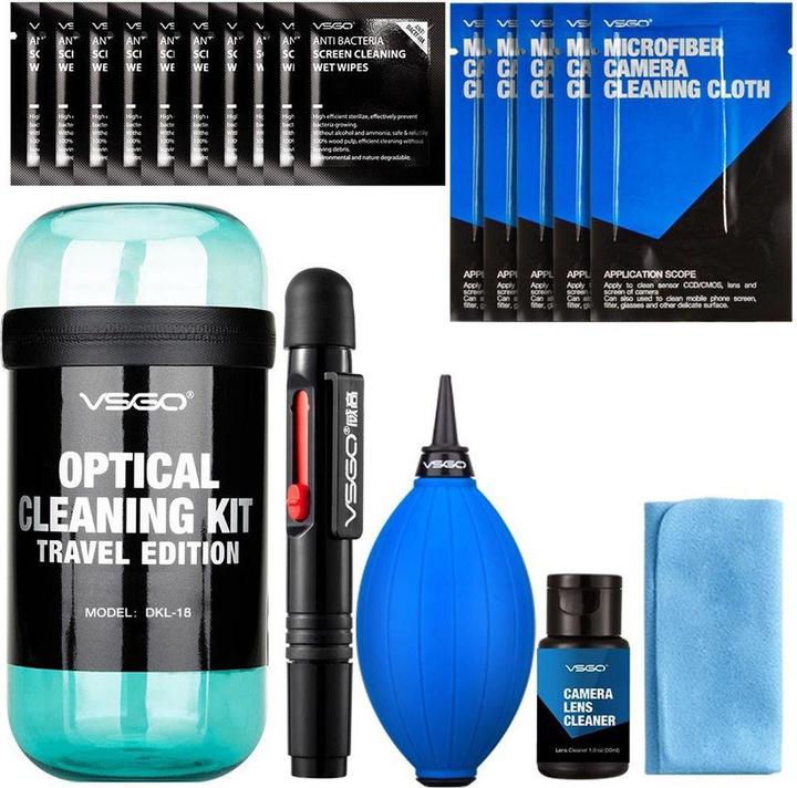 Actual product image VSGO Optical Cleaning Kit Travel