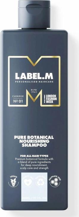 Label.M Shampooing nourrissant Pure Botanical 300 ml