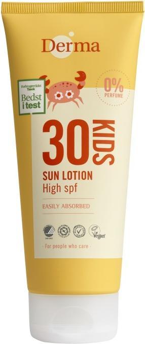 Image du produit Derma Tube Kids SPF 30 (200ml) (Crème solaire, SPF 30, 200 ml)