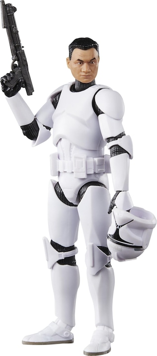 Productafbeelding Hasbro Star Wars Episode II Black Series beeldje Phase I Clone Trooper 15 cm