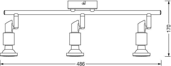 Actual product image Ledvance Led Spot (690 lm, GU10)