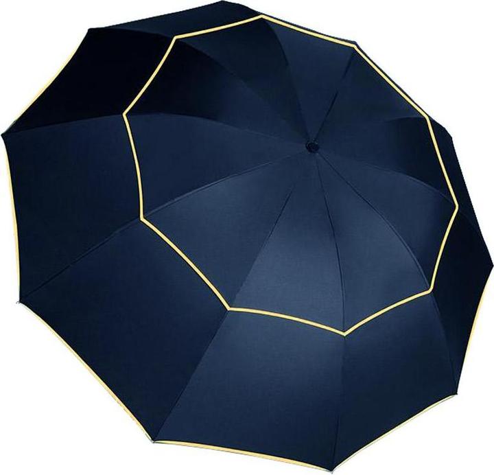 Image du produit JTI Parapluie coupe-vent, 130 cm - Bleu