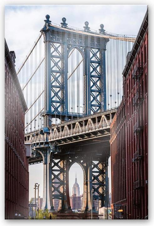 Actual product image Trenddeko Brooklyn Bridge (100 x 150 cm)