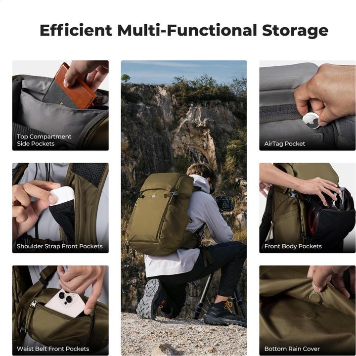 Actual product image K&F Concept Star Wander 04 (Photo backpack, 30 l)