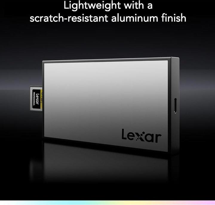 Actual product image Lexar Professional Workflow CFexpress 4.0 Type A Card Reader (USB 4, USB-C)