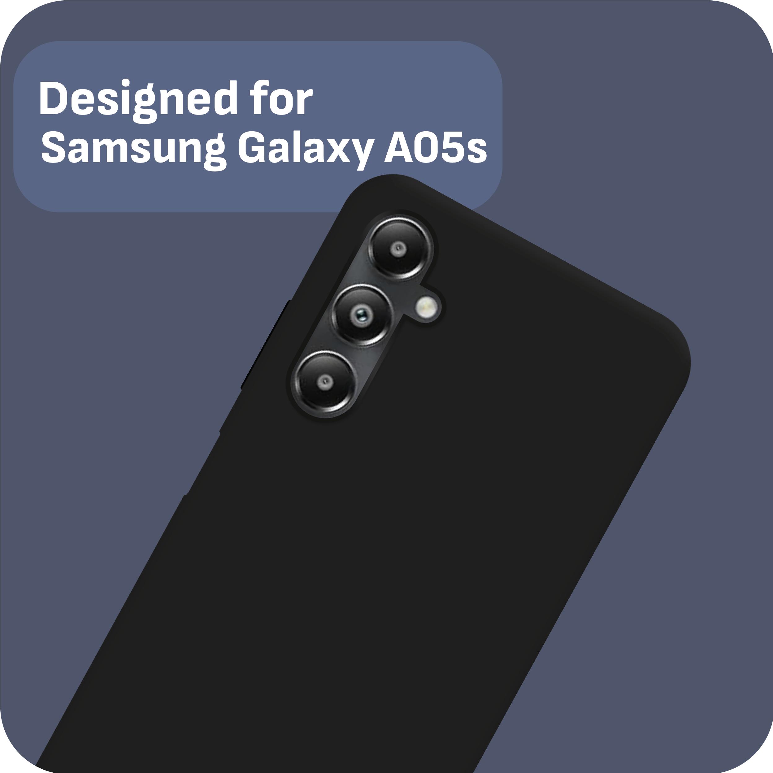 Thumbnail - Cazy Silikon Hülle Kompatibel mit Samsung Galaxy A05s - Soft TPU Schutz - (Samsung Galaxy A05s), Smartphone Hülle, Schwa...