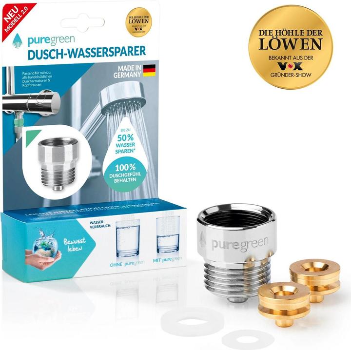 Image du produit Puregreen Economiseur d'eau de douche