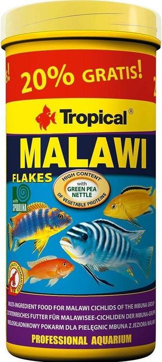 Produktbild Tropical Malawi 500 ml + 20 % gratis, Futter für Maulbrüter aus dem Malawisee (500 ml)