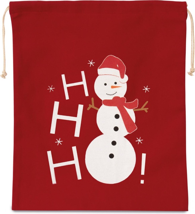 Produktbild Kimood Accessoire-Tasche Schneemann-Motiv Baumwolle